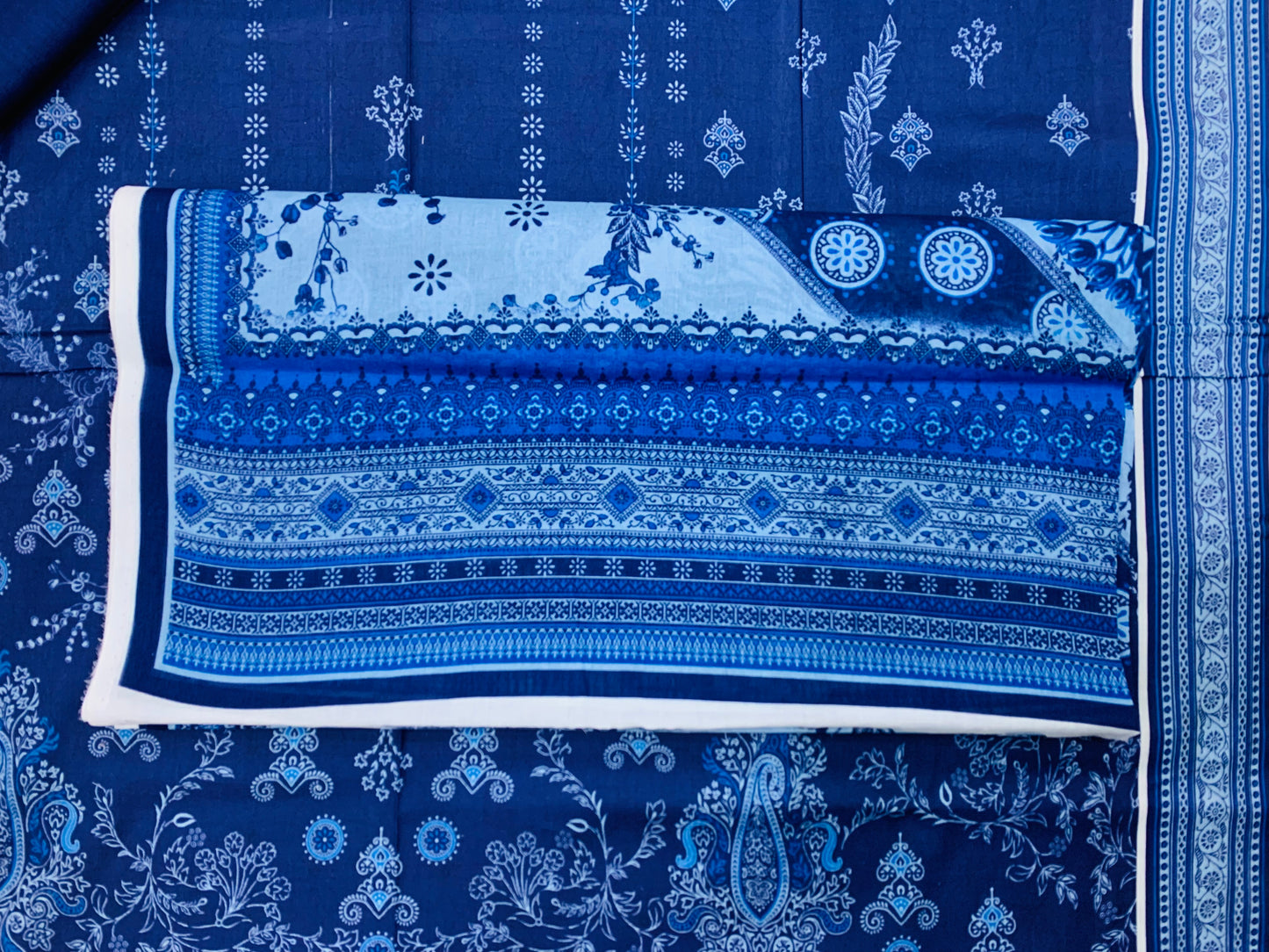3Pc Gala Daman Digital Print Lawn