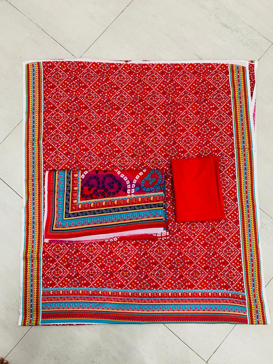 3 Piece Digital Print Lawn