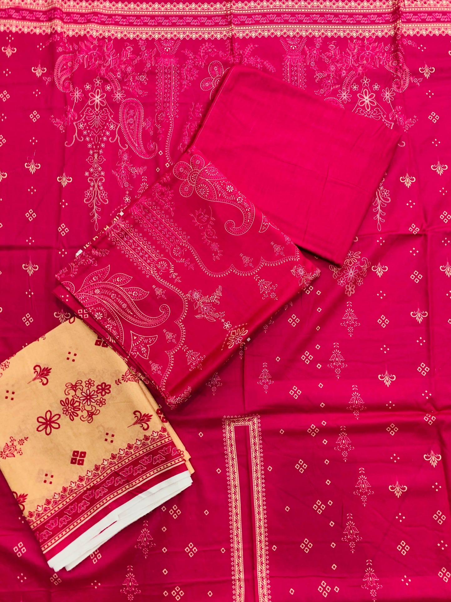 3Pc Allover Banadoria Lawn