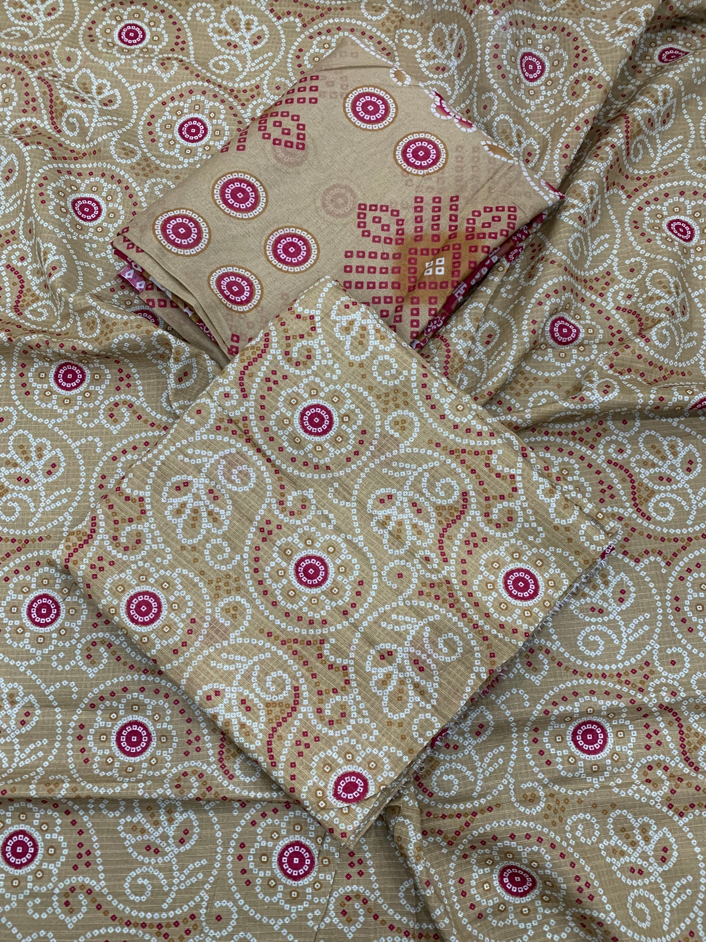 3Pc Allover Banadoria Lawn