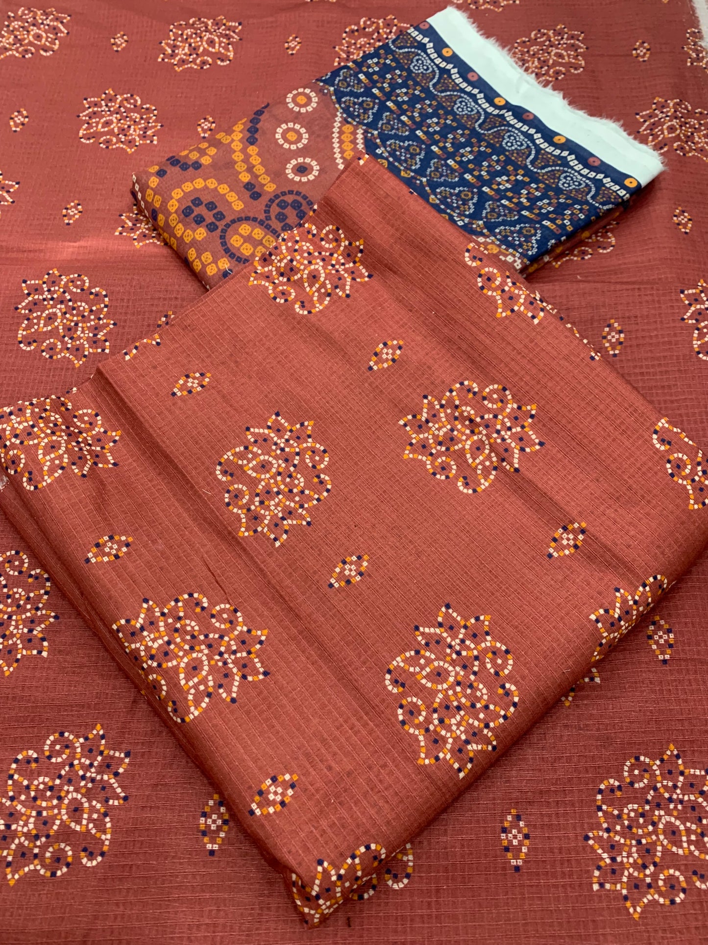 3Pc Allover Banadoria Lawn