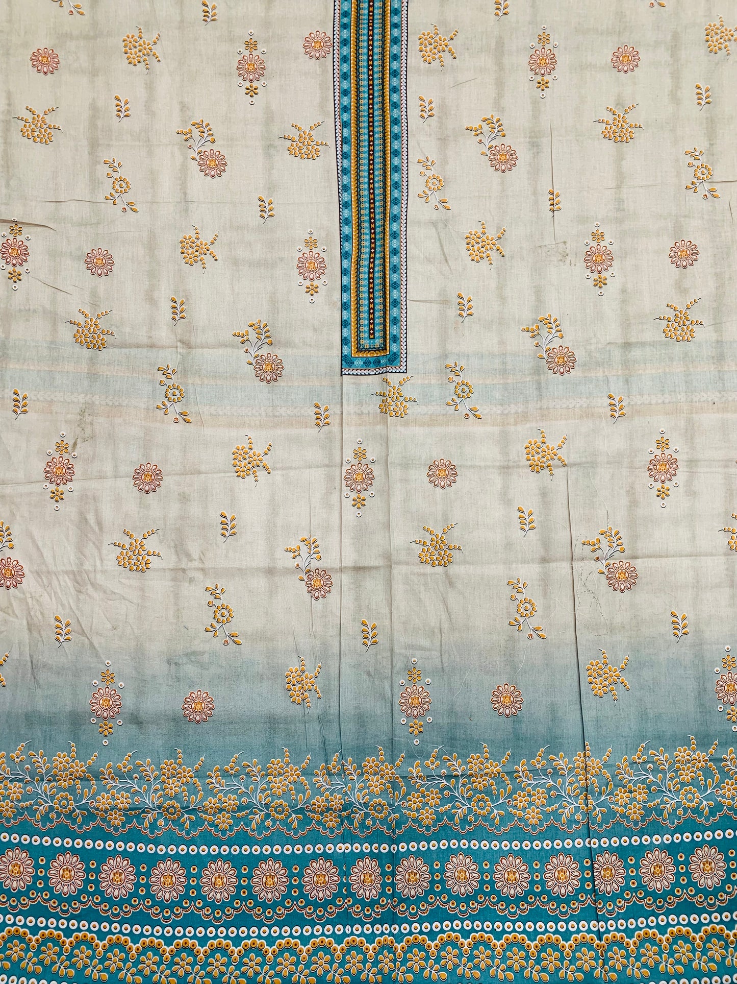 3Pc Gala Daman Digital Print Lawn