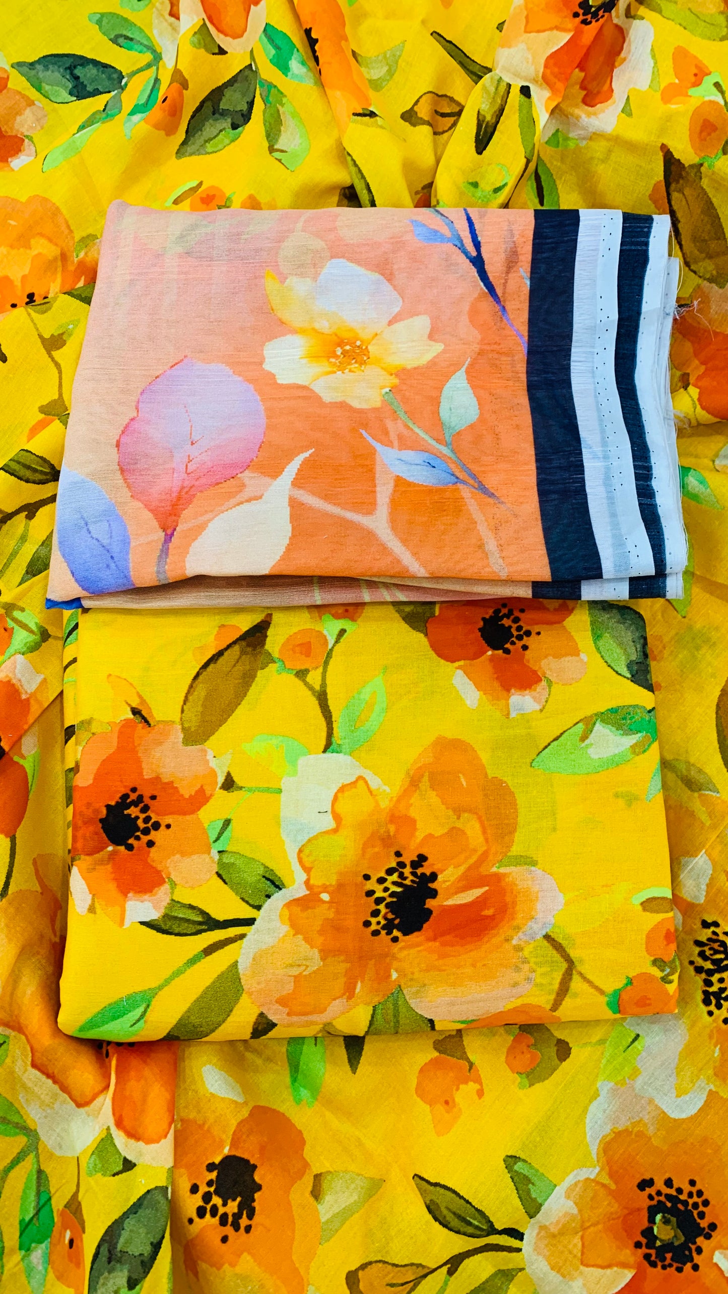 3 Piece Allover Digital Print Lawn