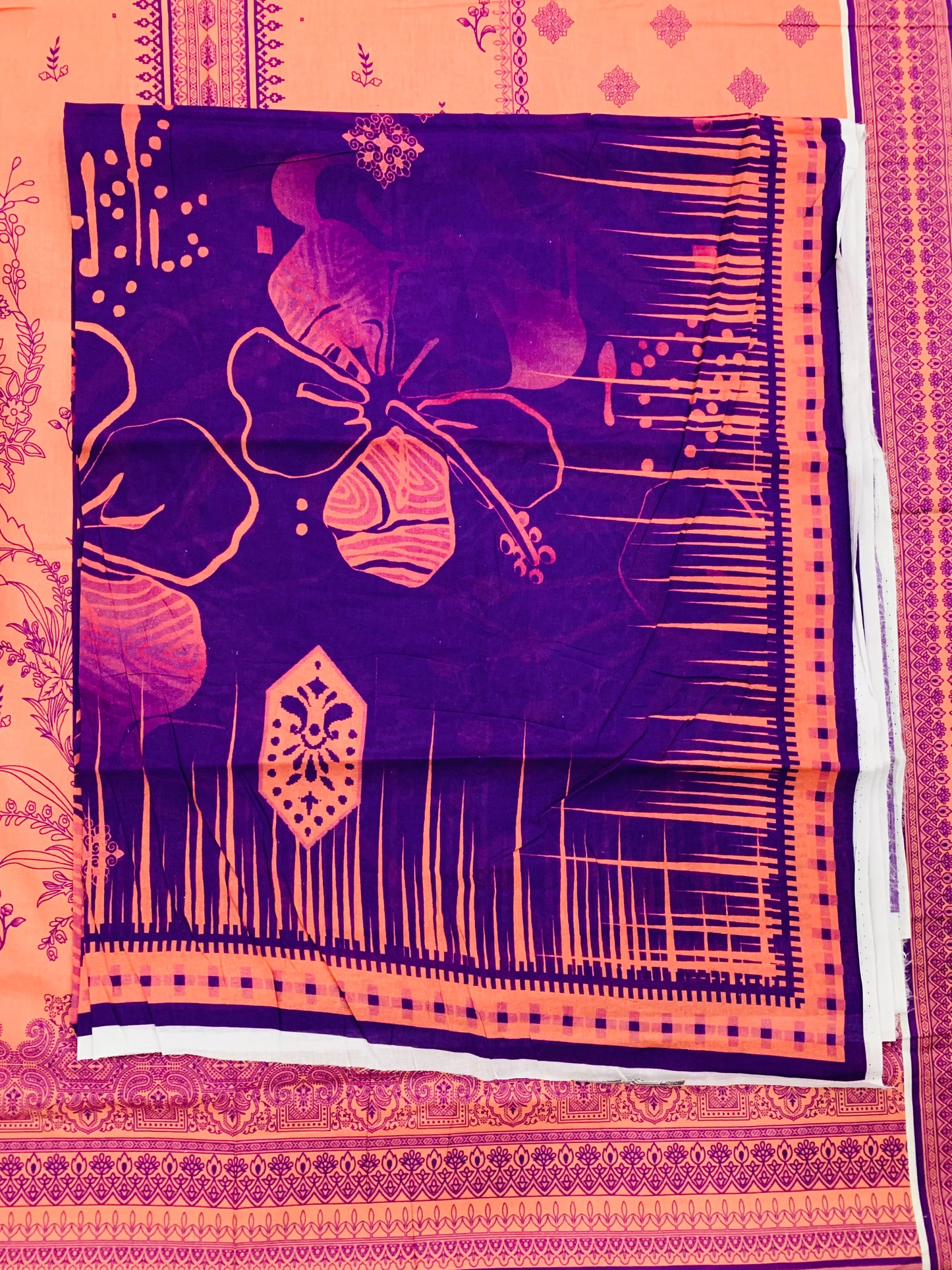 3Pc Gala Daman Digital Print Lawn