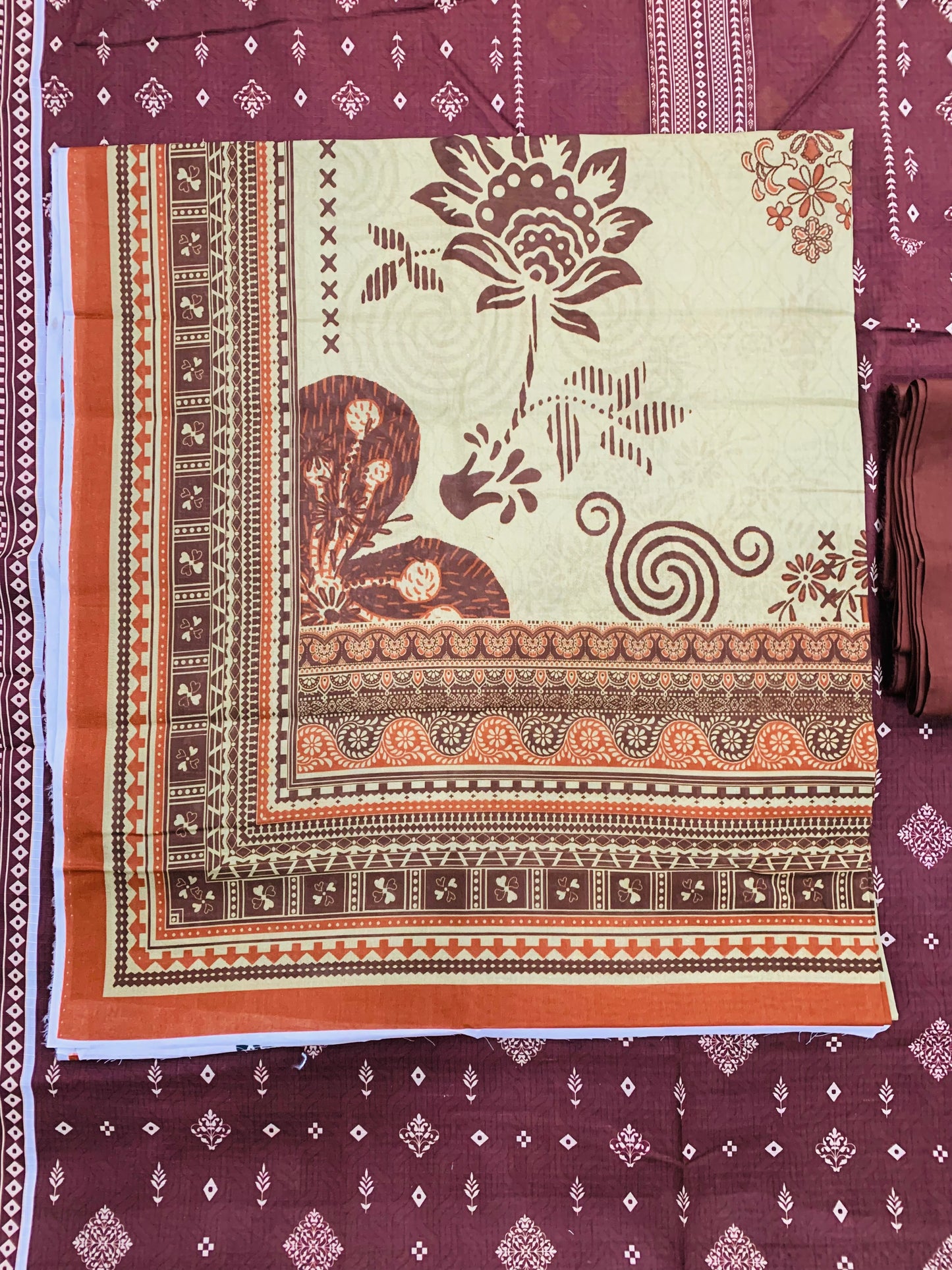 3Pc Gala Daman Digital Print Lawn