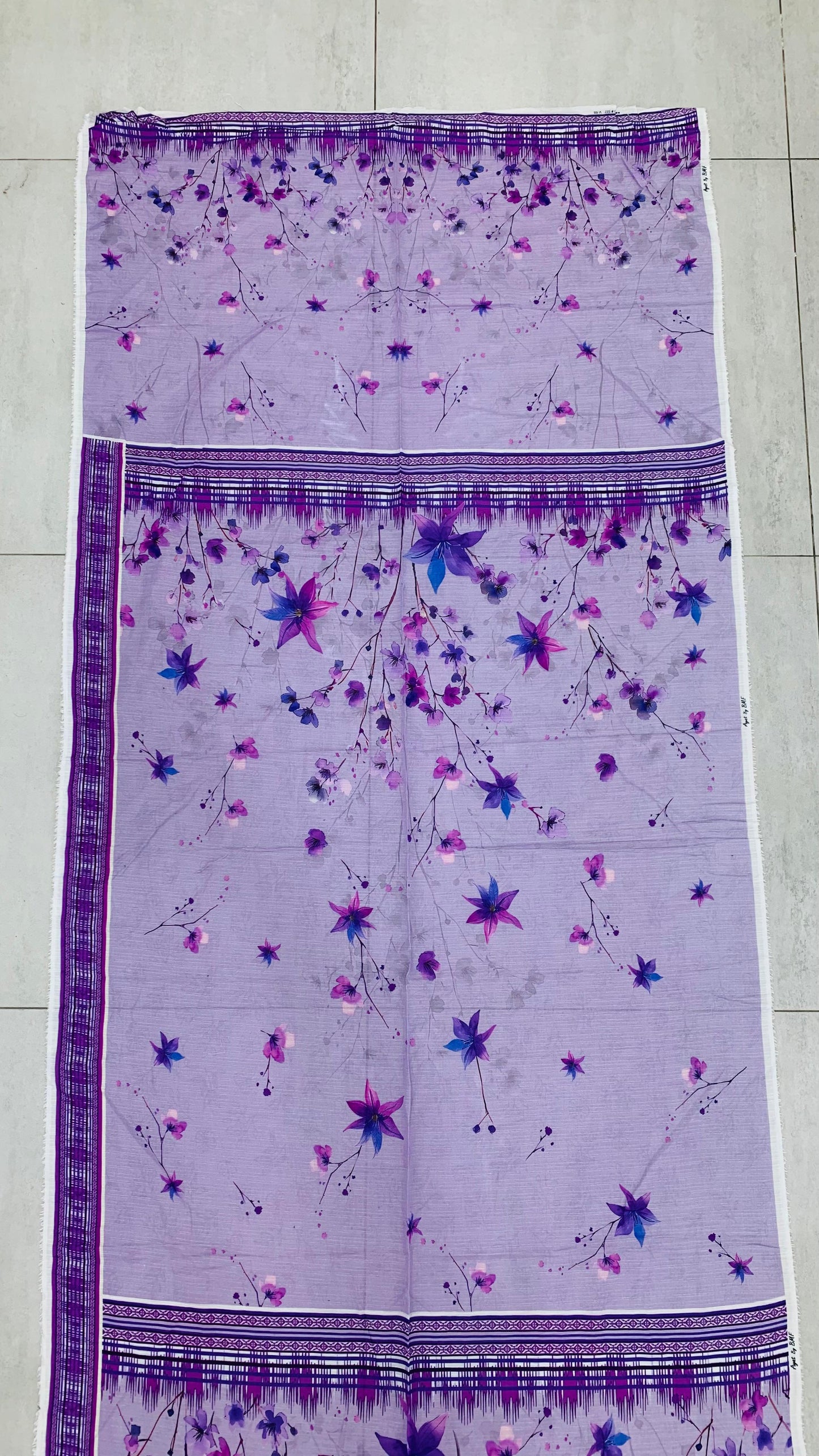 3 Piece Banadoria Lawn Digital Print