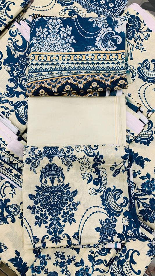 3 Piece Digital Print Lawn