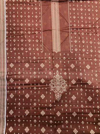 3Pc Gala Daman Digital Print Lawn