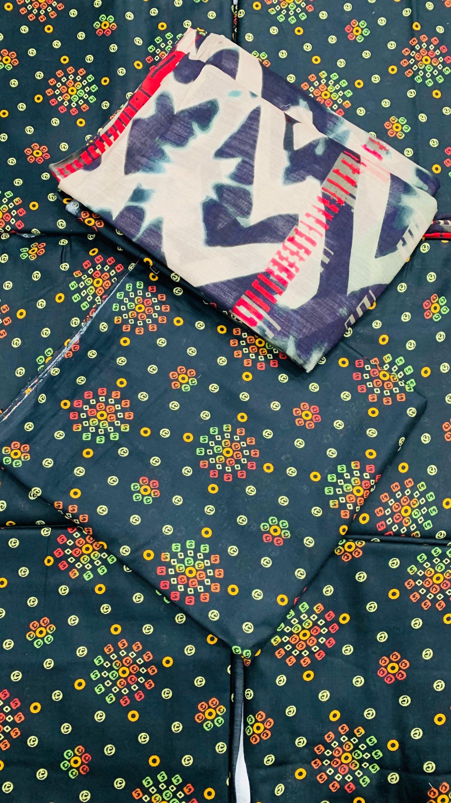 3 Piece Allover Digital Print Lawn