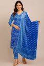 3 Piece Print Allover Lawn