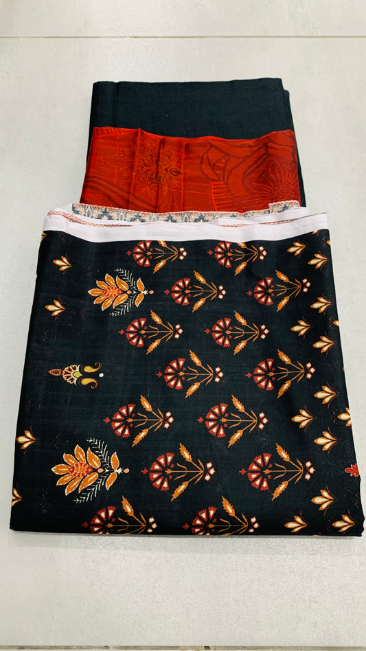 3 Piece Digital Print Lawn