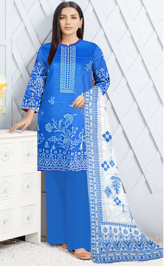 3 Piece Lawn Digital Print