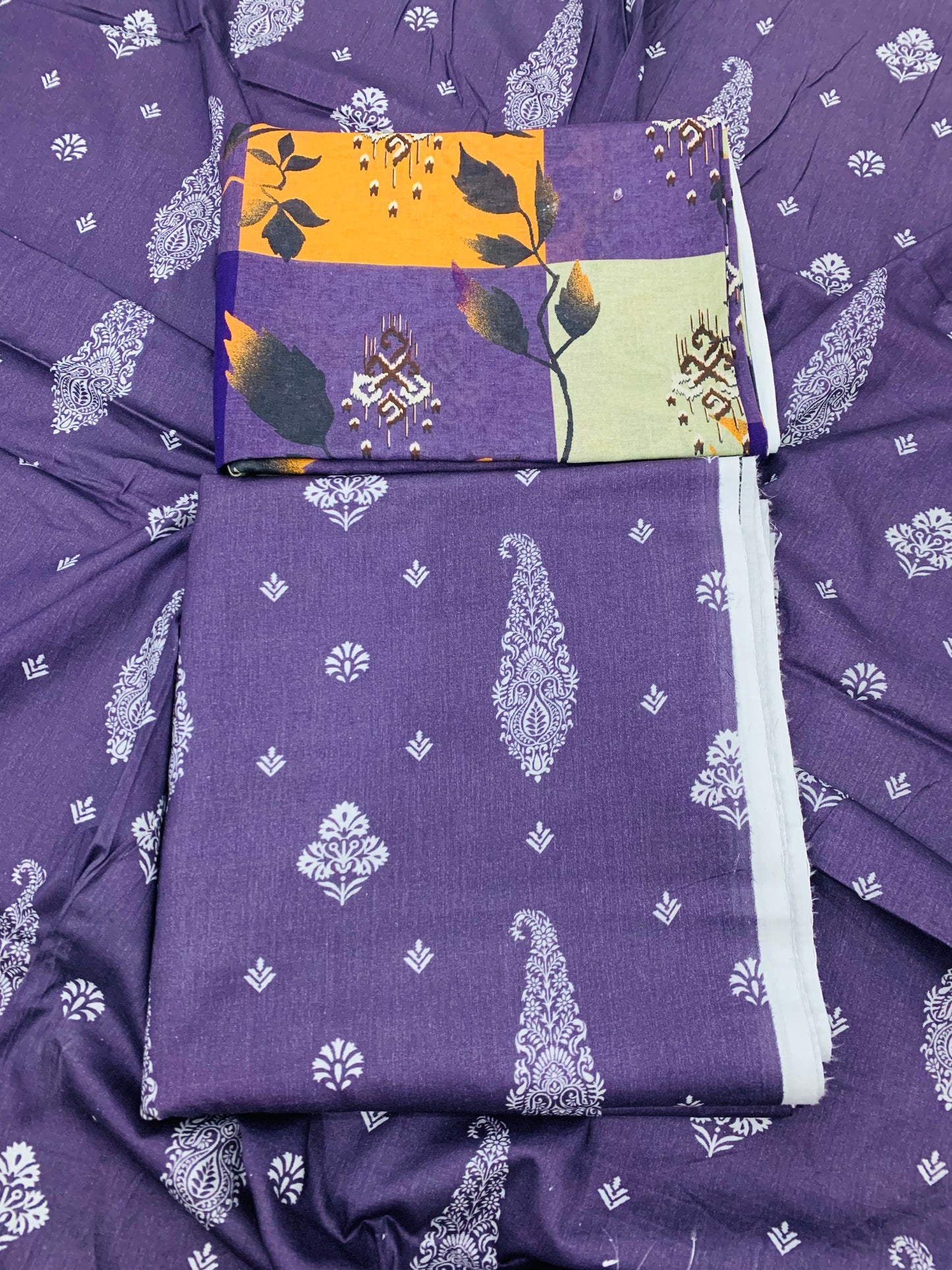 3 Piece Allover Digital Print Lawn
