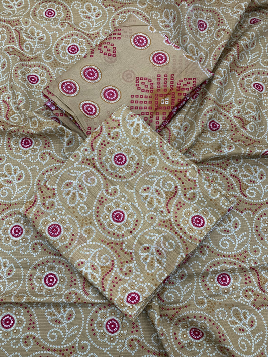 3Pc Allover Banadoria Lawn