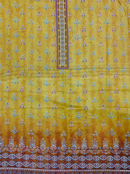 3Pc Gala Daman Digital Print Lawn