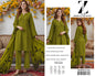 3 Piece Allover Digital Print Lawn