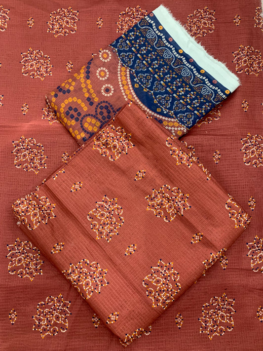 3Pc Allover Banadoria Lawn