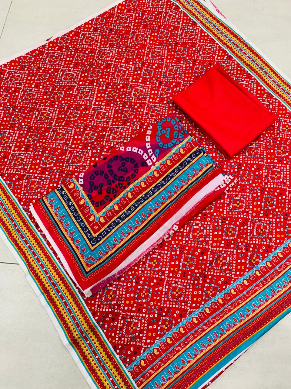 3 Piece Digital Print Lawn