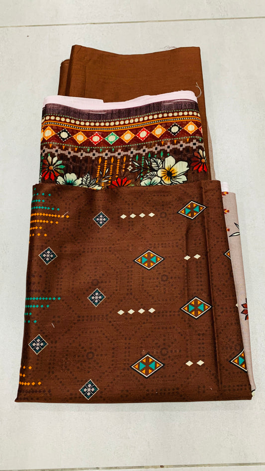 3 Piece Digital Print Lawn