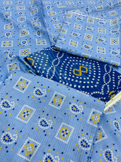3Pc Allover Banadoria Lawn
