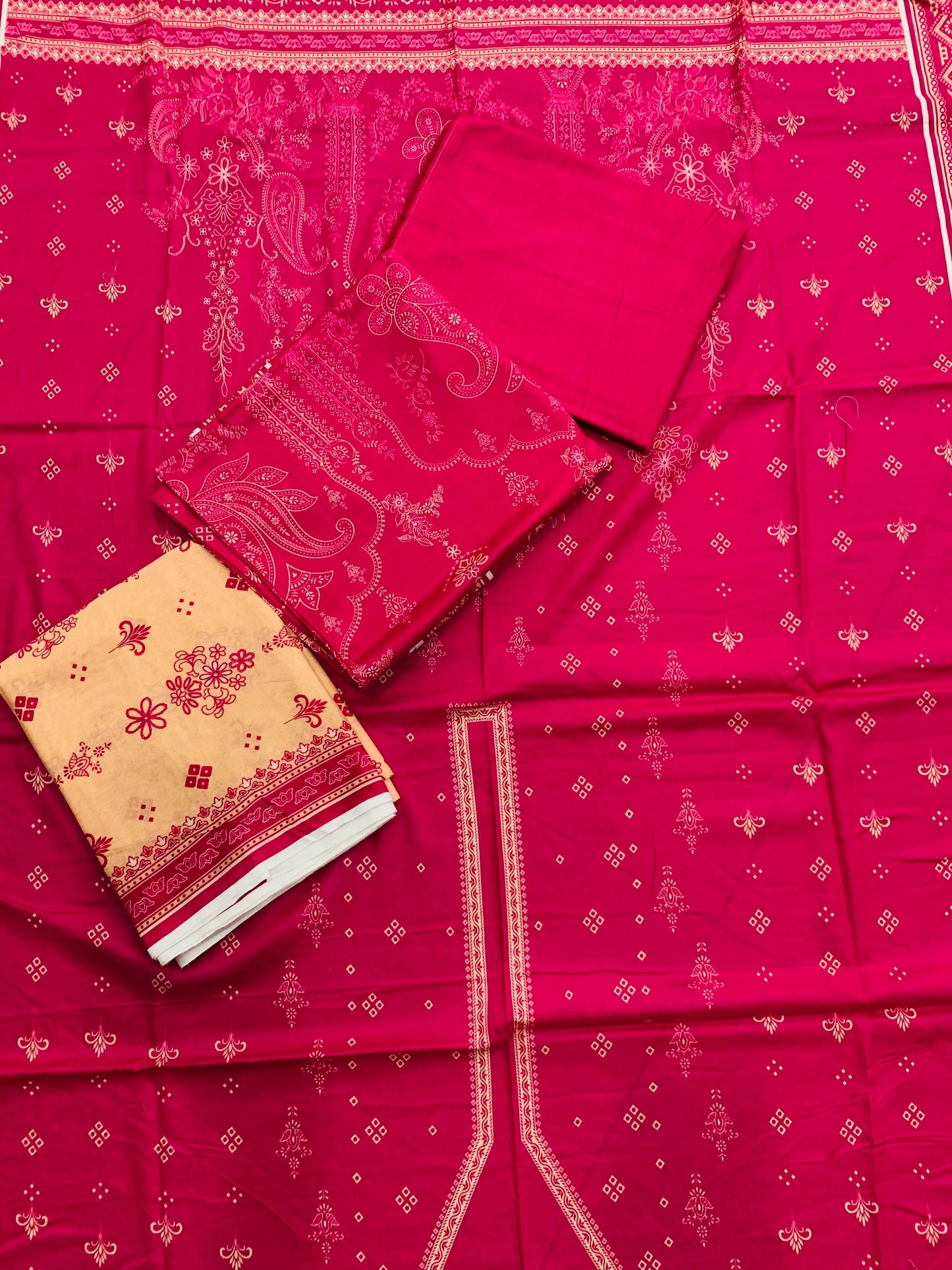3Pc Allover Banadoria Lawn