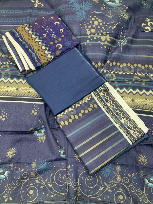 3 Piece Digital Print Lawn