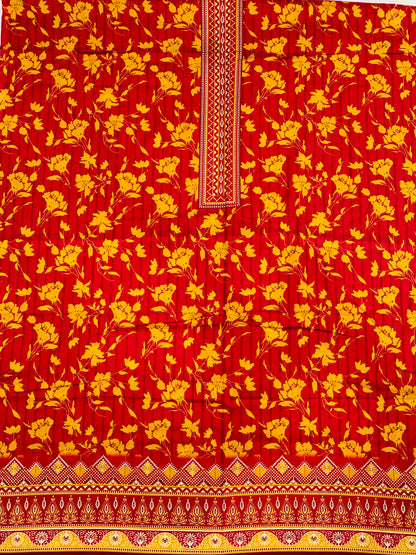 3Pc Gala Daman Digital Print Lawn