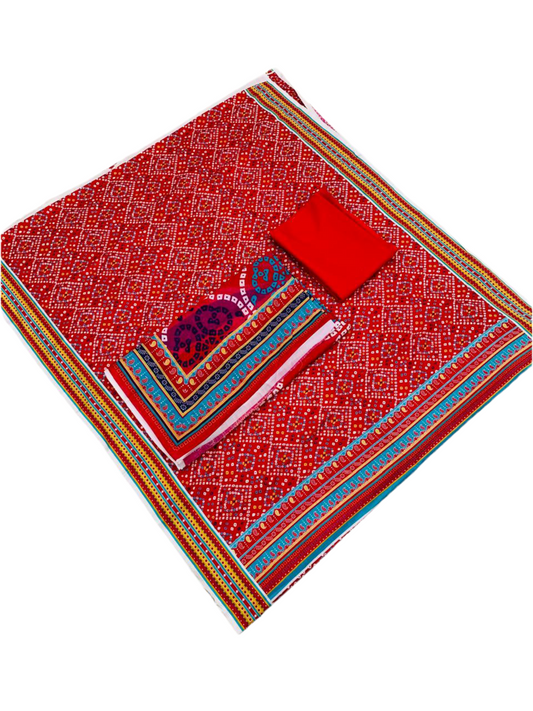 3 Piece Digital Print Lawn