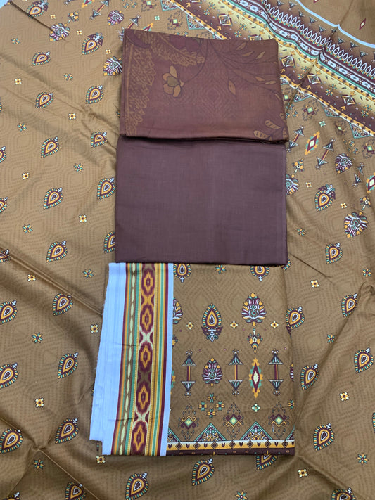 3 Piece Digital Print Lawn