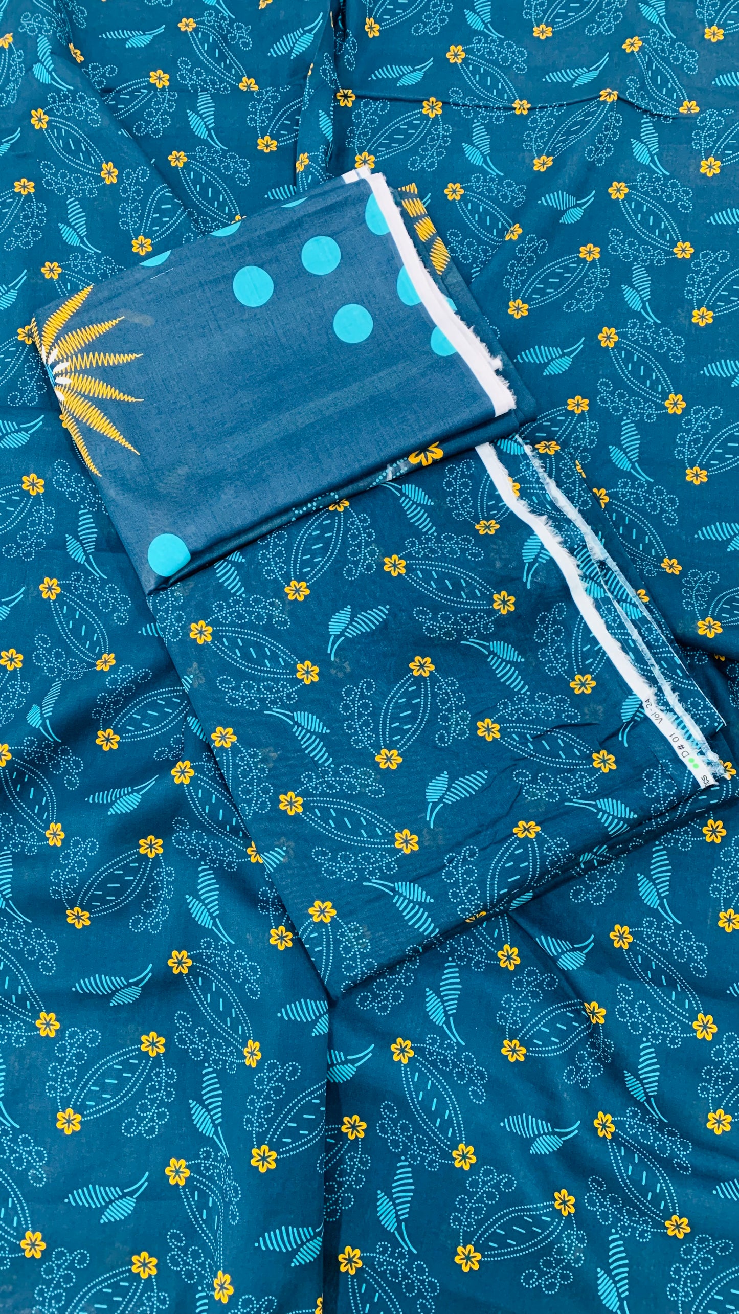 3 Piece Allover Digital Print Lawn