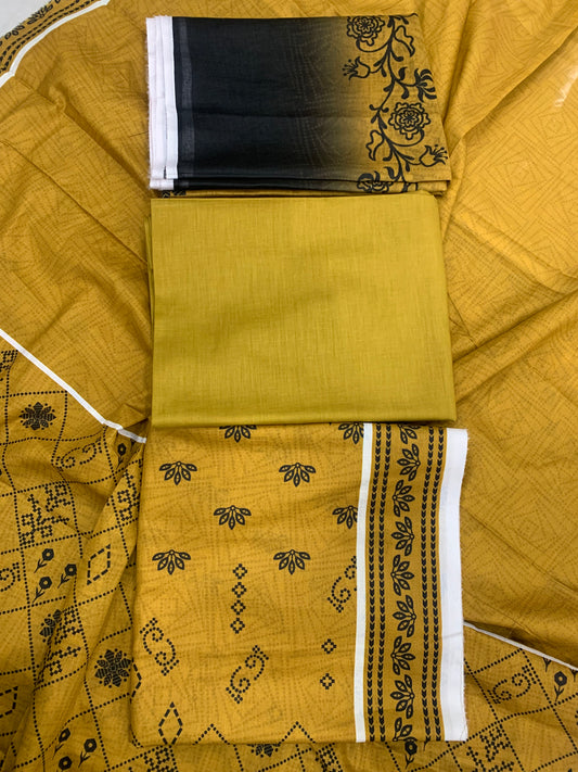 3 Piece Digital Print Lawn