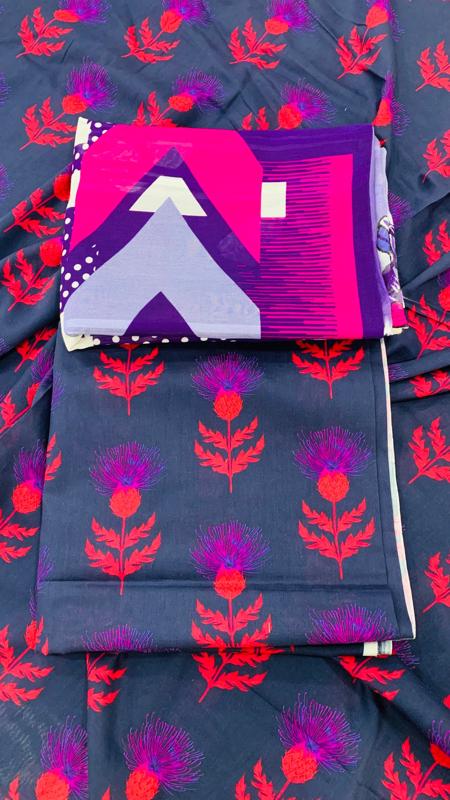 3 Piece Allover Digital Print Lawn