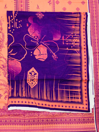 3Pc Gala Daman Digital Print Lawn