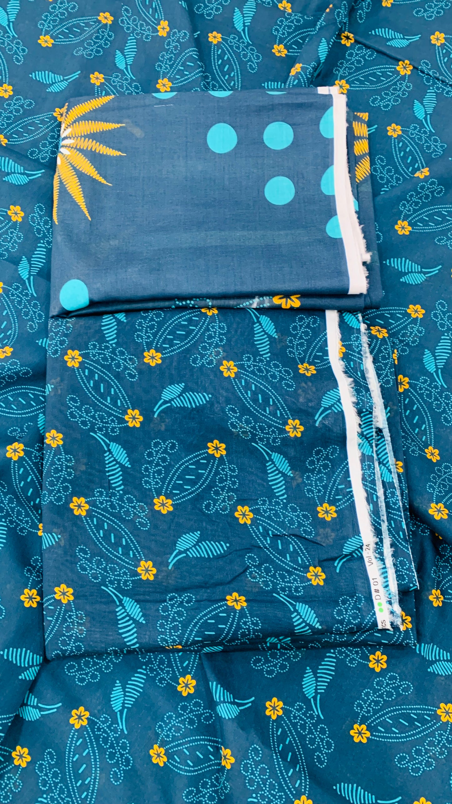 3 Piece Allover Digital Print Lawn