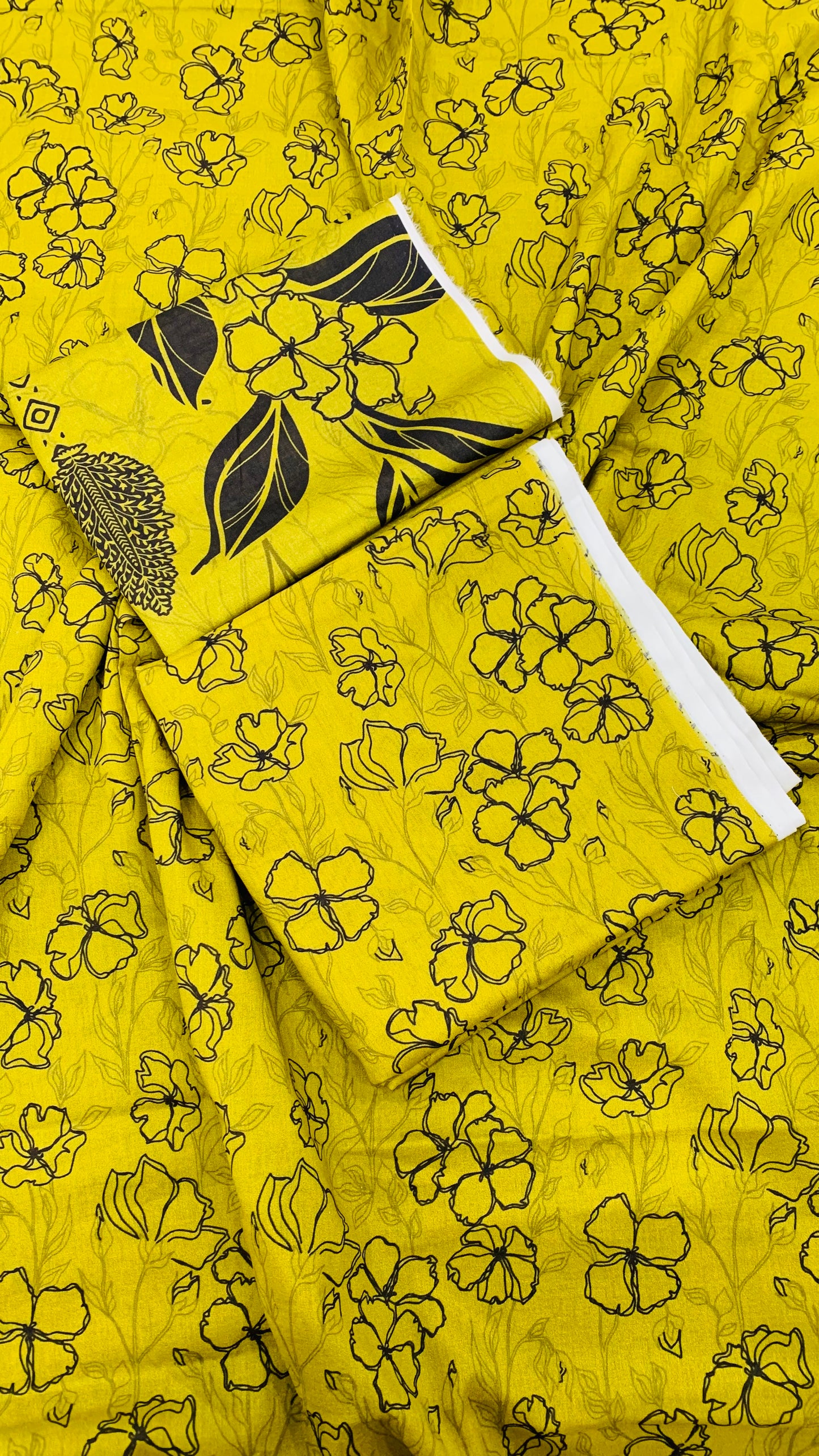 3 Piece Allover Digital Print Lawn