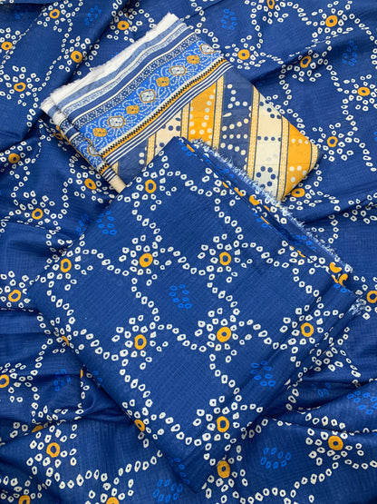 3Pc Allover Banadoria Lawn