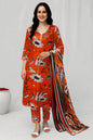 3 Piece Digital Print Allover Lawn