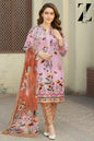 3 Piece Banadoria Lawn Digital Print
