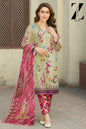3 Piece Banadoria Lawn Digital Print