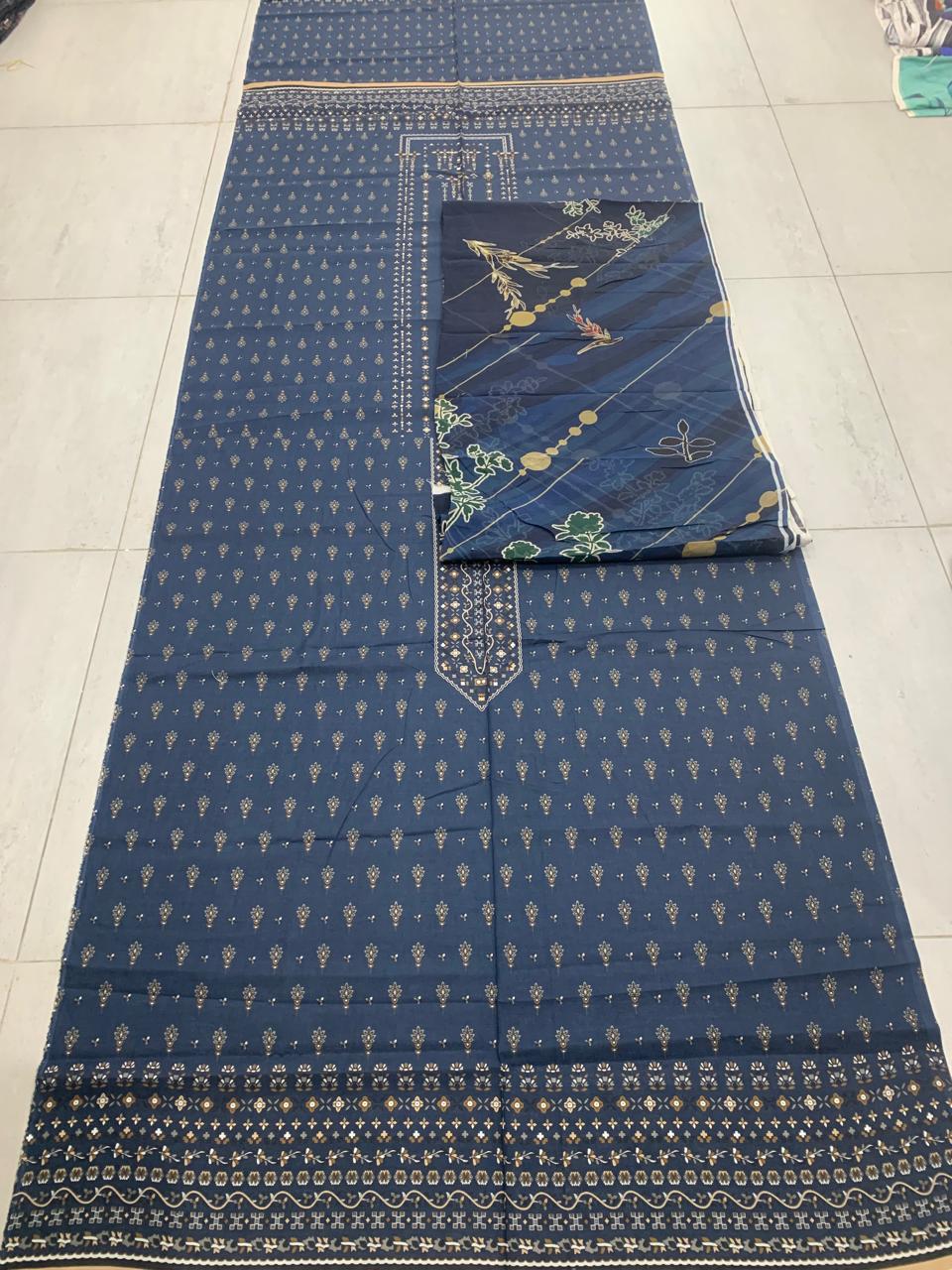 3 Piece Digital Print Lawn Zariya Digital