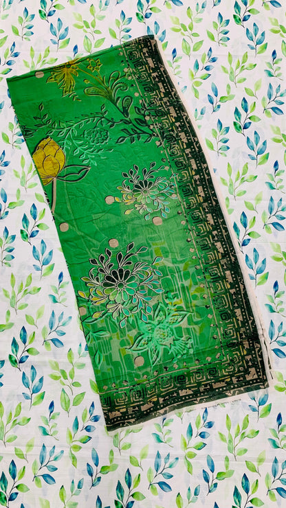 3 Piece Banadoria Allover Lawn Digital Print