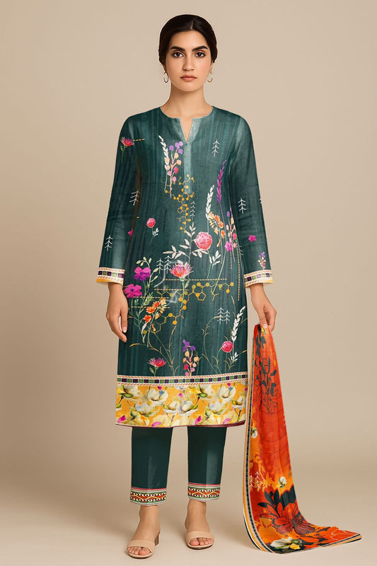 3 Piece Digital Print Lawn