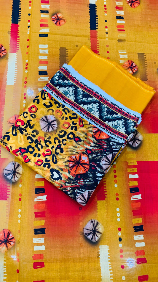 3 Piece Digital Print Lawn