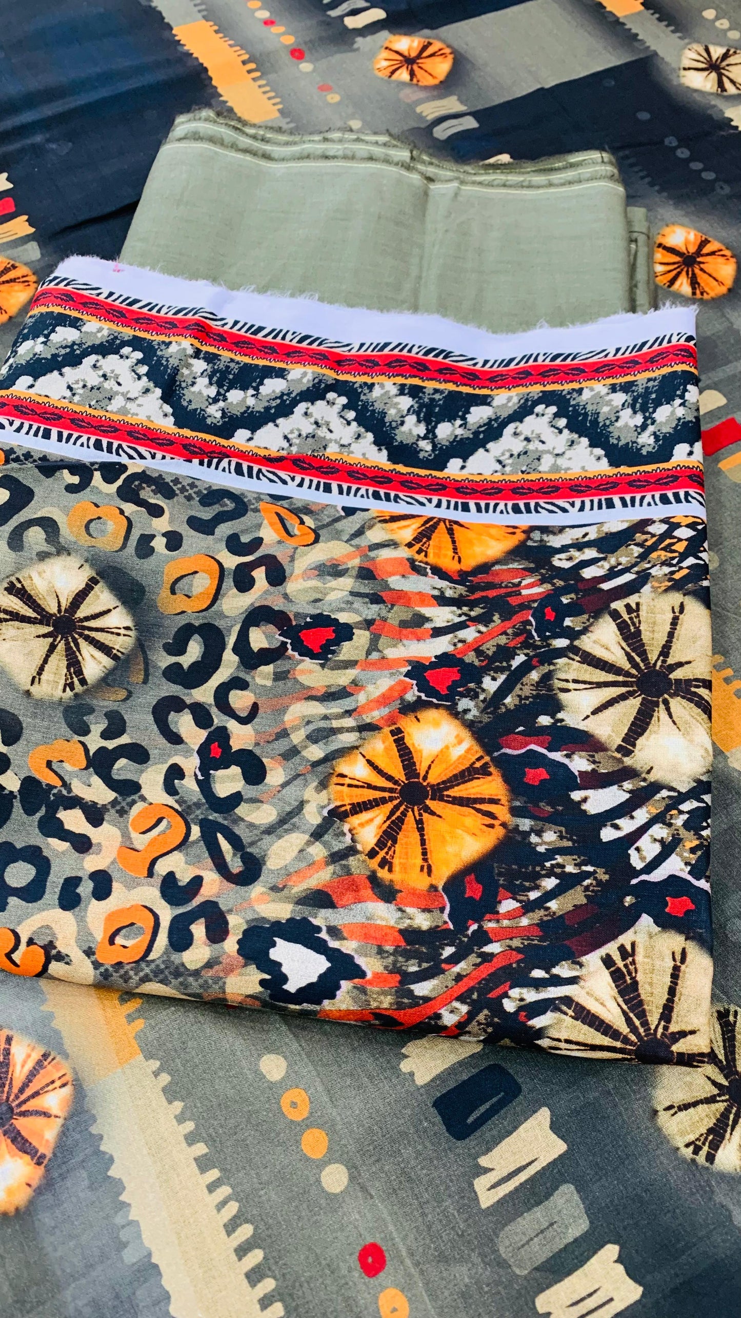 3 Piece Digital Print Lawn