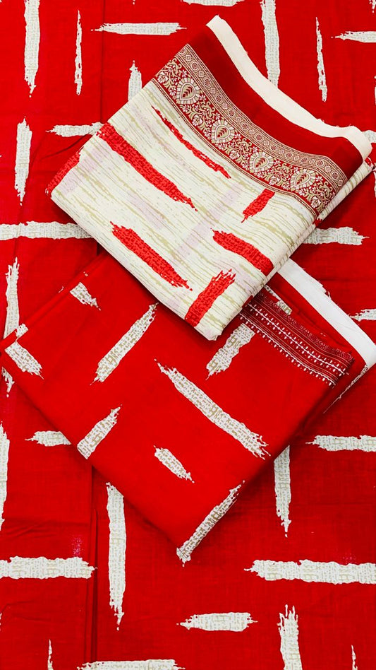 3 Piece Print Lawn