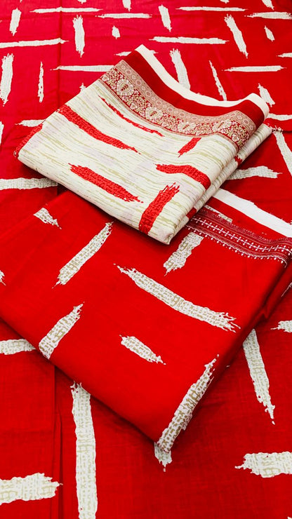 3 Piece Print Lawn