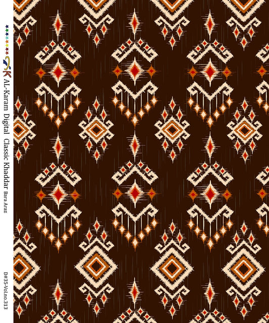 2 Piece Khaddar Allover