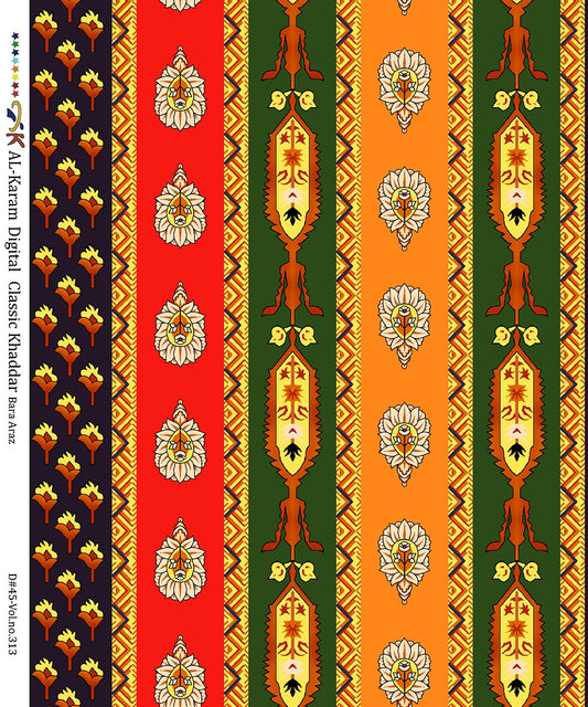 2 Piece Khaddar Allover